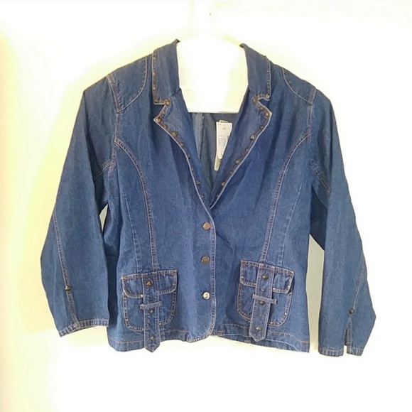 Glee Jackets & Blazers - 👗New Glee 4X denim jacket. Blazer blue.